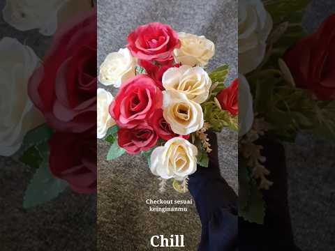 Link Produk Di Deskripsi Video 🛒#bungaplastik #bunga #bungaplastikaesthetic #BungaPlastikMawar