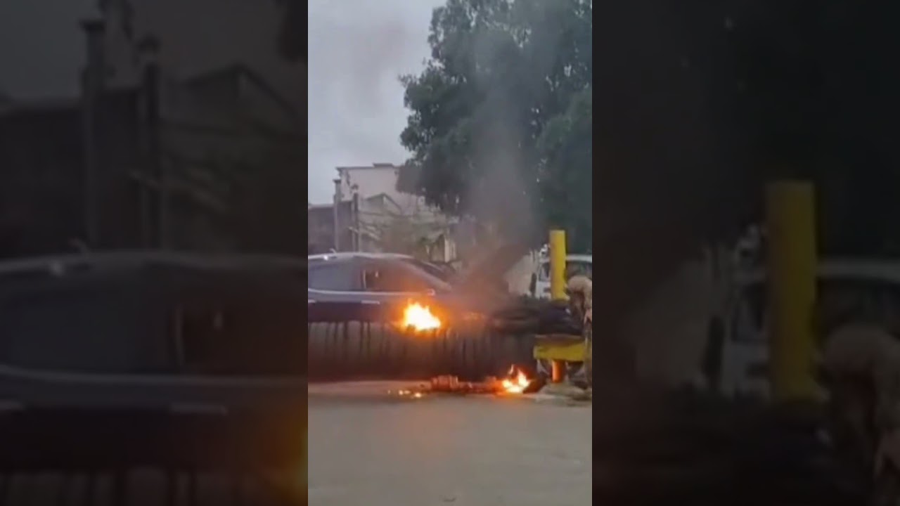 Traficantes incendeiam barricadas contra ação policial no Rio