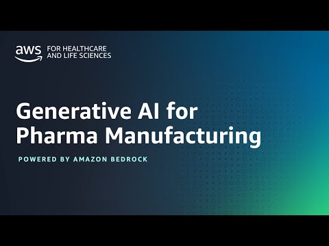Demo – Generative AI for Pharma Manufacturing | Amazon Web Services
