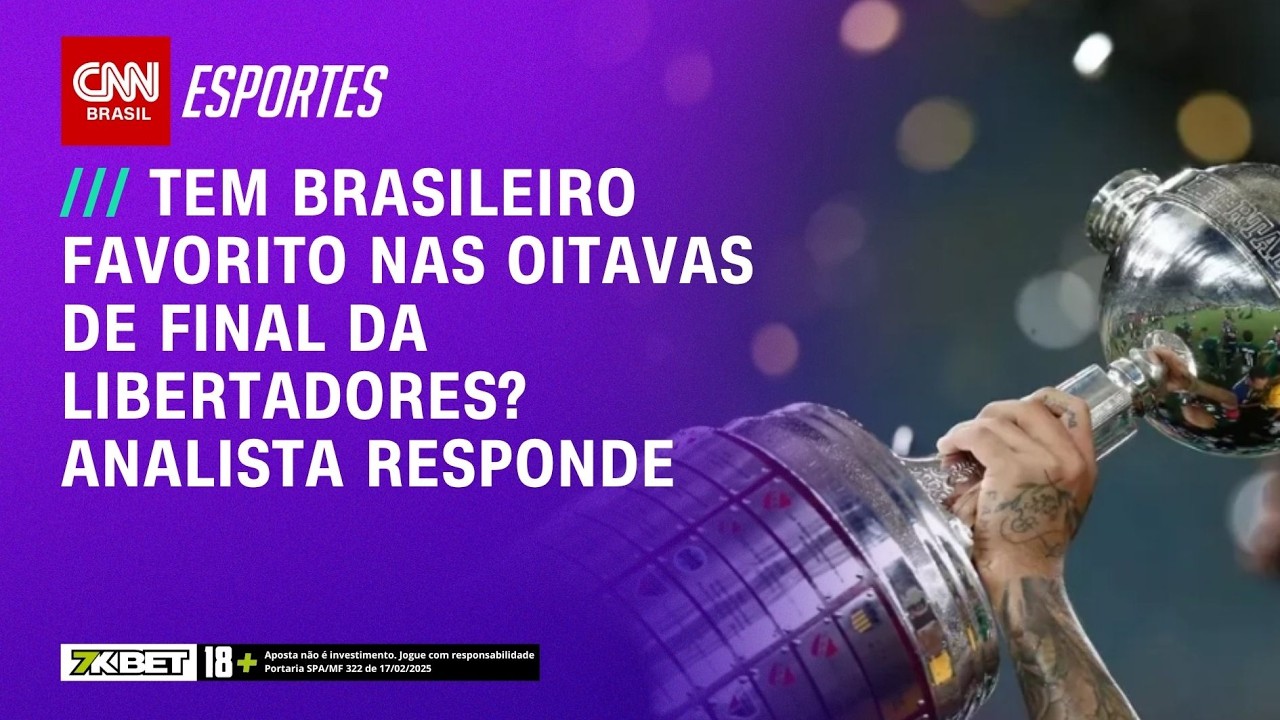 Análise: O caminho dos brasileiros nas oitavas de final da Libertadores | CNN PRIME TIME