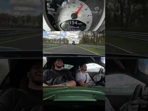 😱TERRIFIED Passenger in Porsche 987 Cayman S // Nürburgring
