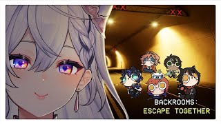 [ 🔴Backrooms: Escape Together] แล้วฉันจะหนี หนีออกไป จากตรงนี้ได้ไหม f