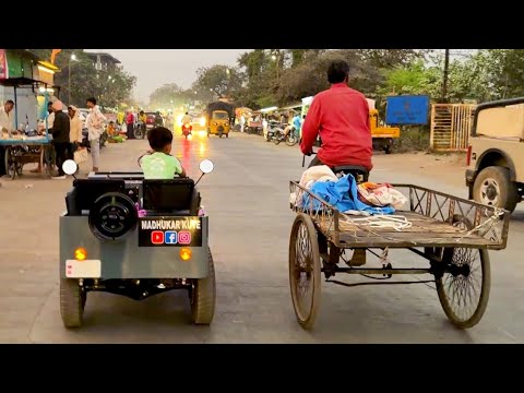 मम्मीला नारळ पाणी आणताना Mini jeep ची चेसी तुटली 😳