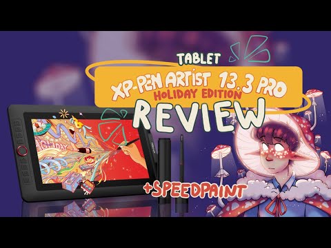 ∣XP-PEN Artist 13.3 Pro Holiday Edition REVIEW∣ + [Dream SMP Speedpaint]