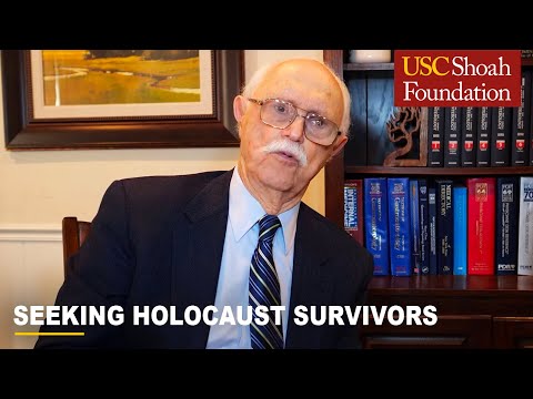 Seeking Holocaust Survivors and Witnesses to Share Their Stories | USC Shoah Foundation #shorts