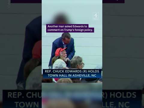 Voters at town hall angry at Trump policies