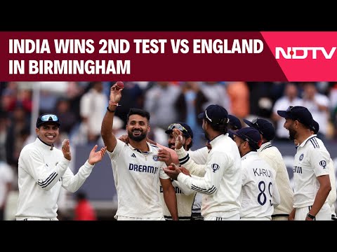 India Vs England | Gill Leads By Example As India Register Historic Win Vs England At Edgbaston