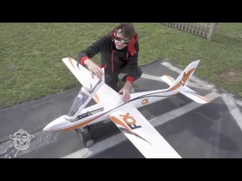 FMS Fox Glider 3000mm Windy Day Flight with Capt. Mike - UC0yB3b3vok2g4fWzSdepZXg