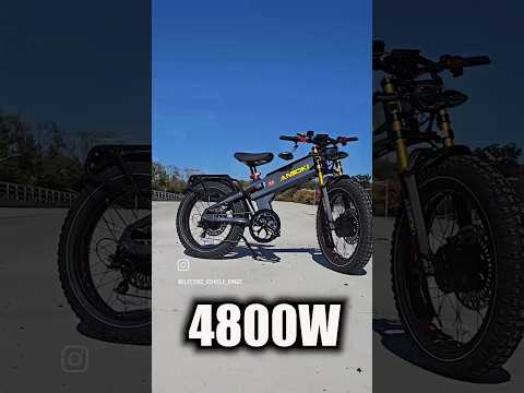 The Biggest 4800W 52V 60Ah Ebike in the World #shorts #ebike #ev #aniioki #bike