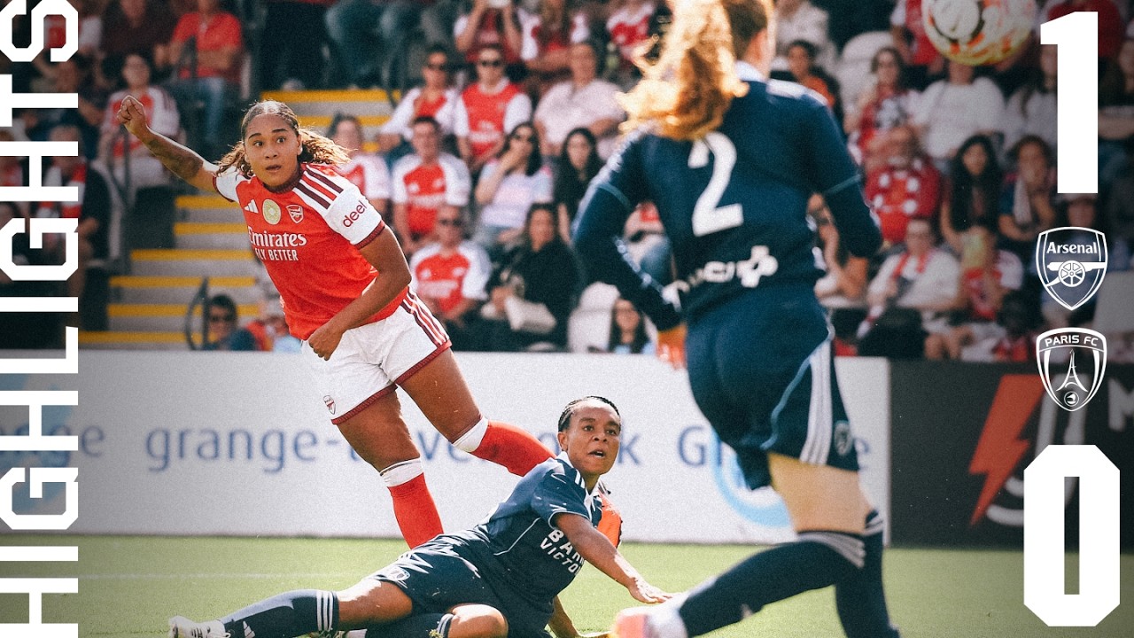 SUPER STRIKE FROM SMITH 💥 | HIGHLIGHTS | Arsenal vs Paris FC (1-0) | Pre-season
