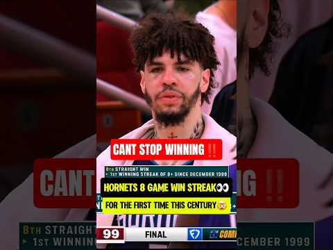 LaMelo's Hornets CAN'T STOP WINNING👀