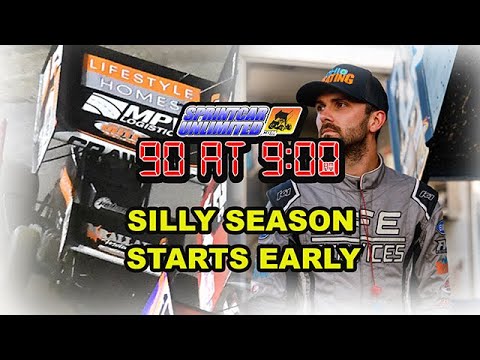 SprintCarUnlimited 90 at 9 for Wednesday, April 9th: Sprint Car Silly Season gets started early - dirt track racing video image