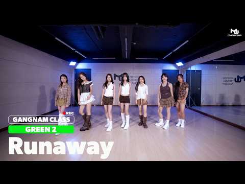 [<strong>KPOP</strong> DANCE <strong>COVER</strong>] RESCENE (리센느) - Runaway | 뮤닥터 아카데미 강남점 초급반 (Green Class) | 아이돌 연습생 트레이닝