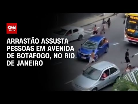 Arrastão assusta pessoas em avenida de Botafogo, no Rio de Janeiro | CNN Brasil