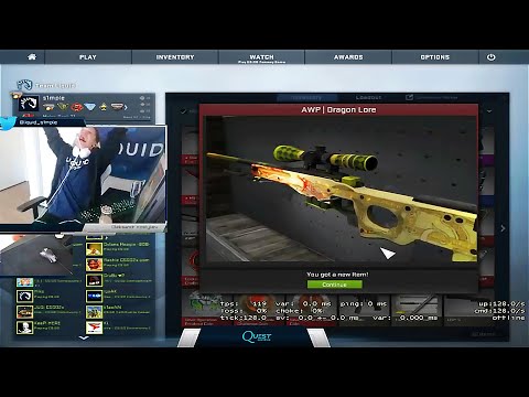 S1mple trades up Dragon Lore