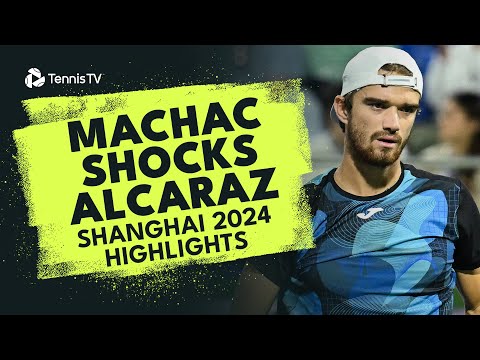 Tomas Machac Ends Carlos Alcaraz's 12 Match Unbeaten Run 🤯 | Shanghai 2024 Highlights