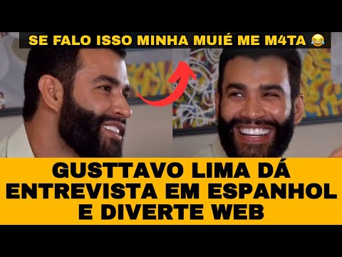 Gusttavo Lima DIVERTE o público Venezuelano com ENTREVISTA muito ENGRAÇADA e agita a web