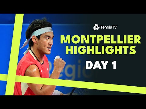 Wawrinka Takes On Cazaux; Koepfer & Bu In Action | Montpellier 2025 Day 1 Highlights