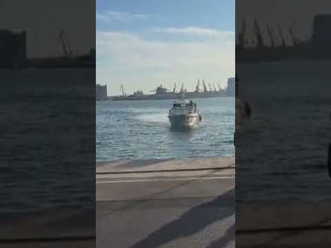 Ukraine blames Russian drones for deadly ship fire in the Black Sea #shorts