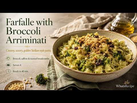 Farfalle con Broccoli Arriminati
