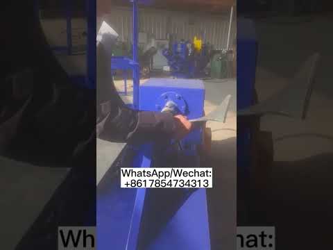 Helical coil steel plate bending #machine #welding #walding #factory #aluminum #cncmill #copper