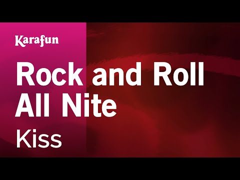 Karaoke Rock And Roll All Nite - Kiss * - UCbqcG1rdt9LMwOJN4PyGTKg