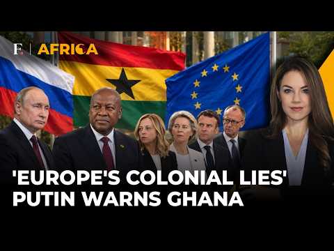 Putin vs Europe in Ghana: Russia Fires Back After EU Attacks Accra Ties | Firstpost Africa