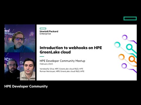 Introduction to webhooks on HPE GreenLake cloud