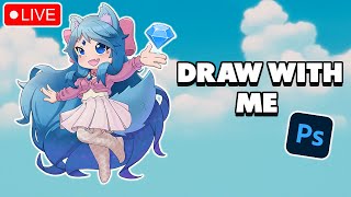Asset Art Creation, Tea, and Good Vibes, Productivity Stream | !YouTub