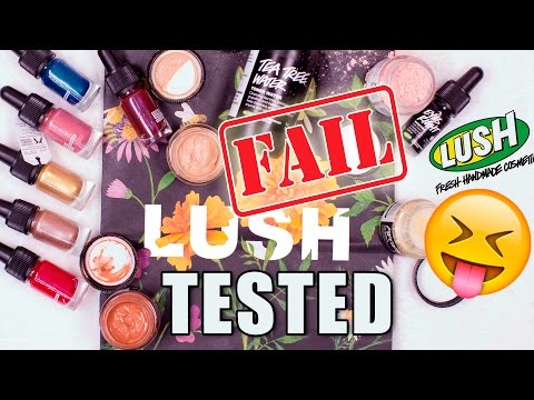 LUSH Cosmetics MAKEUP Tested | FAIL - UC4qk9TtGhBKCkoWz5qGJcGg