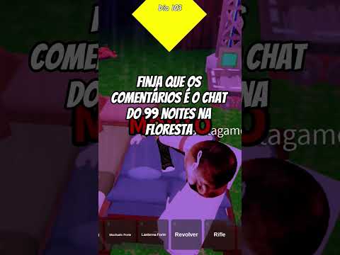 COMENTE AI PARA EU SABER!!! #99noitesnafloresta #roblox #shorts