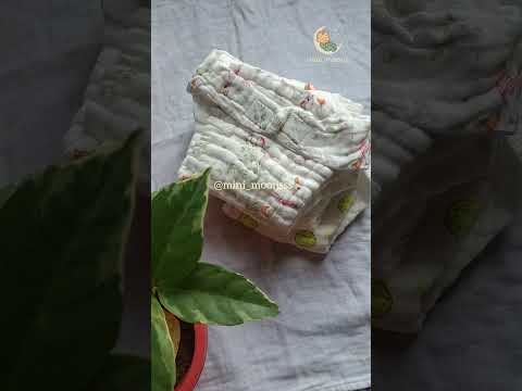 muslin diaper for newborn#muslin #newbornbaby #baby #mini_moonsss #song