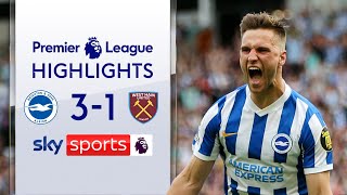 Brighton 1-3 West Ham: James Ward-Prowse nets first West Ham goal as  Hammers blitz Seagulls - TNT Sports