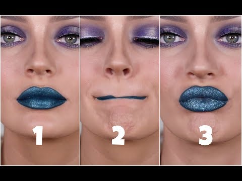 Testing a CRAZY Transforming Lipstick! From MATTE to GLITTER!!