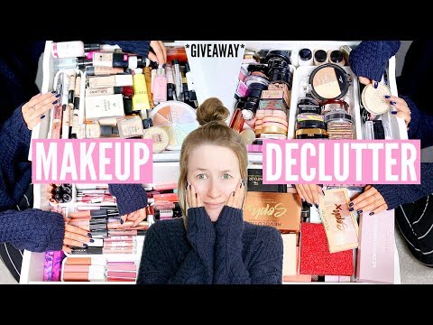 MAKEUP COLLECTION DECLUTTER! *HUGE MAKEUP GIVEAWAY* | Sophie Louise - UChelG_sYPLMv-HIBVGpO6DQ