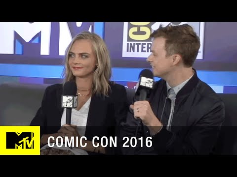 Cara Delevingne & Dane DeHaan Chat About Valerian | Comic Con 2016 | MTV - UCxAICW_LdkfFYwTqTHHE0vg
