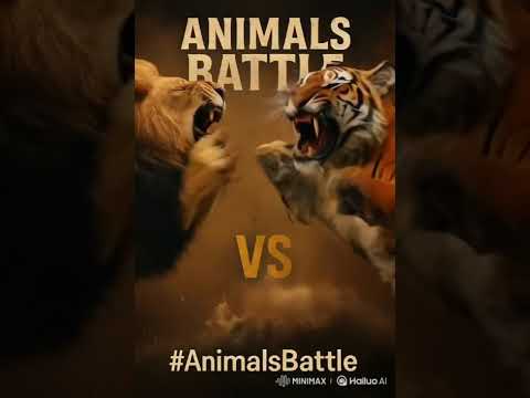 Lion vs Tiger: Deadly Jungle Clash 🐅🦁 | Brutal Animal Fight"
