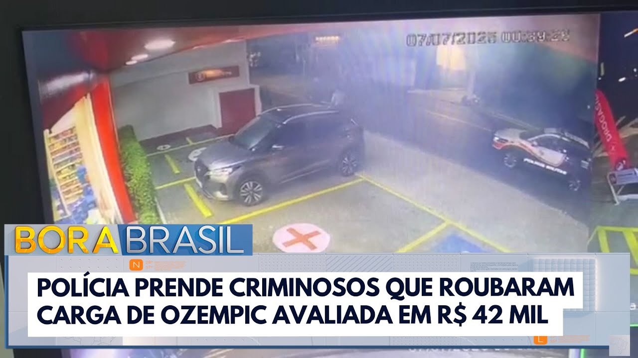 SP polícia prende criminosos que roubaram carga de Ozempic avaliada em R$ 42 mil
