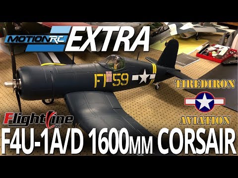 FlightLine RC F4U Corsair - First Impressions from TiredIron Aviation - Motion RC Extra - UCubk5oFcnH0G47QJsj22fKw