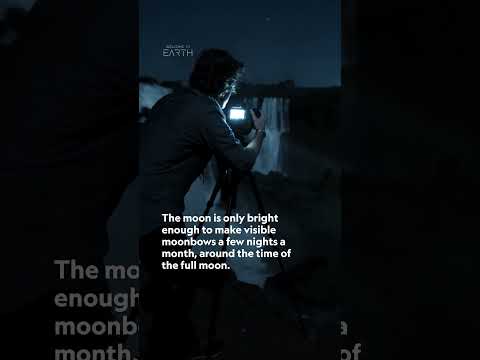 What makes lunar rainbows aka moonbows so rare? 🌙 #WelcomeToEarth