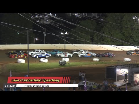Lake Cumberland Speedway - Hobby Stock Feature - 5/11/2024 - dirt track racing video image