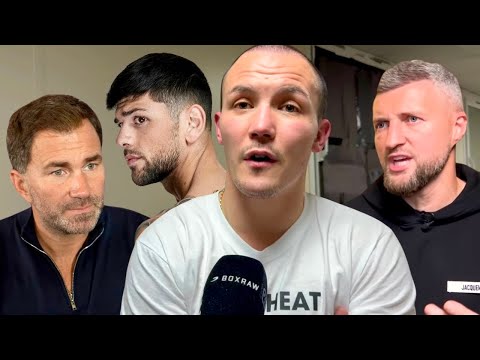 “NO ONE IS COMING ROUND FOR TEA & CAKES” Josh Warrington RAW ON EDDIE HEARN CARL FROCH & JOE CORDINA