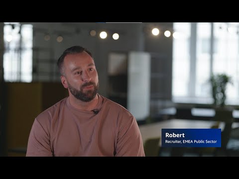 Meet Robert, Recruiter | Amazon Web Services