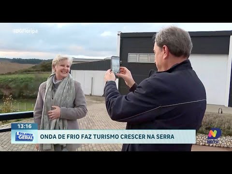 Serra Catarinense registra aumento no turismo durante a onda de frio