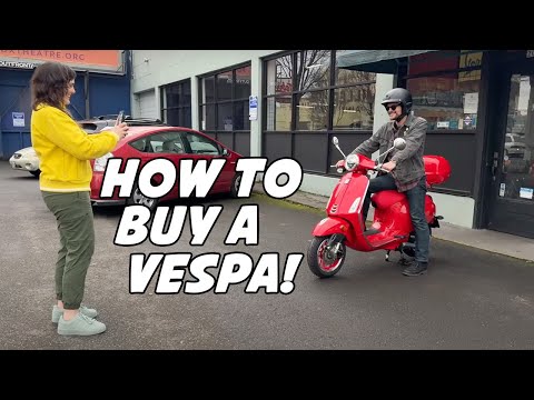 How to Buy a Vespa