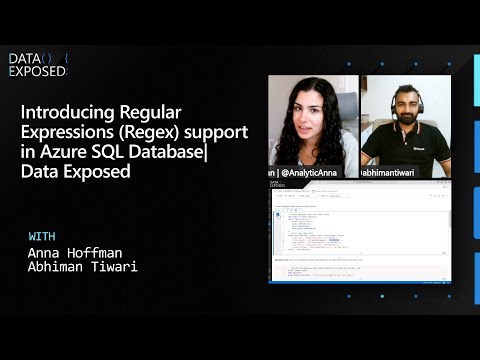 Introducing Regular Expressions (Regex) support in Azure SQL Database| Data Exposed