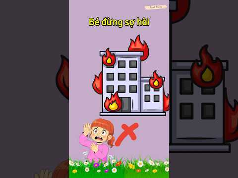 Bài thơ: “ỨNG XỬ VỚI CHÁY NỔ” 🔥 || Thơ hay cho trẻ mầm non || Thơ hay cho trẻ 3 tuổi || Bé đọc thơ