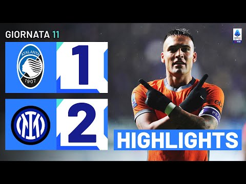 ATALANTA-INTER 1-2 | HIGHLIGHTS | 11ª GIORNATA | SERIE A TIM 2023/24