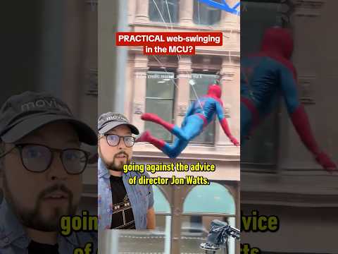 Spider-Man: Brand New Day set videos tease the return of practical web-swinging! #spiderman #movie