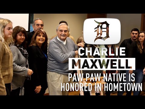 Charlie Maxwell: Paw Paw Native is Honored in Hometown video clip